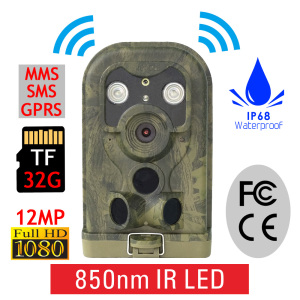 12MP High-Quality Resolution Waterproof Digital Hunting Trail Camera