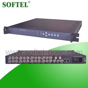 8 Channels DVB-C Encoder Modulator HD Qpsk Modulator