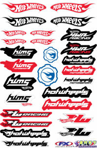 Custom Self Adhesive Vinyl Cars Sticker, Car Decal